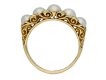 front antique pearl diamond carved ring berganza hatton garden