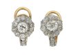 antique diamond cluster earrings berganza hatton garden