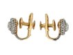 antique diamond cluster earrings berganza hatton garden