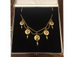  Antique pearl enamel gold necklace hatton garden berganza