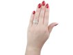 Art Deco diamond cluster ring, circa 1925.