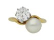 antique diamond pearl ring hatton garden berganza