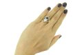 front art deco diamond sapphire ring hatton garden berganza