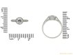 front antique diamond engagement ring hatton garden berganza