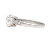 Art Deco old mine diamond ring, English, circa 1930. Hatton Garden