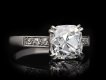 Art Deco old mine diamond ring, English, circa 1930. Hatton Garden