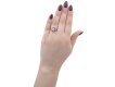 Diamond and ruby target ring, French, circa 1915.