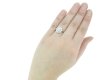 front antique diamond cluster ring berganza hatton garden