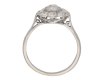 front antique diamond cluster ring berganza hatton garden