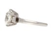 Art Deco solitaire diamond engagement ring, English, circa 1935. Hatton Garden