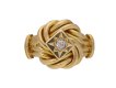 antique gold diamond knot ring hatton garden berganza