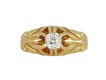 Art Nouveau diamond ring, circa 1900.