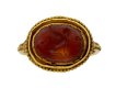 Ancient Roman Sphinx intaglio ring berganza hatton garden