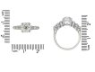 Art Deco Asscher cut diamond solitaire ring berganza hatton garden