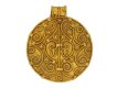 Viking yellow gold pendant berganza hatton garden