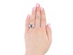 Art Deco sapphire and diamond ring, circa 1935. Hatton Garden