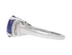 Art Deco sapphire and diamond ring, circa 1935. Hatton Garden