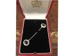 Cartier sapphire and diamond jabot pin berganza hatton garden