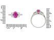 Art Deco pink sapphire and diamond ring berganza hatton garden