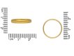 22ct yellow gold wedding band berganza hatton garden