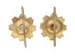 Victorian diamond pearl cluster earrings berganza hatton garden