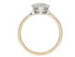 Edwardian diamond engagement ring berganza hatton garden