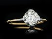 Edwardian diamond engagement ring berganza hatton garden