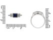 Art Deco sapphire and diamond ring, berganza hatton garden