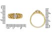 Art Nouveau diamond solitaire ring berganza hatton garden