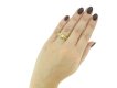 Art Nouveau diamond solitaire ring berganza hatton garden