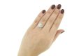 Art Deco Step Cut Diamond Ring berganza hatton garden