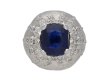 Vintage sapphire and diamond bombé ring berganza hatton garden