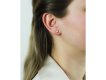 Art Deco diamond stud earrings berganza hatton garden