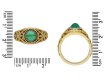 Belle Époque cabochon emerald ring berganza hatton garden