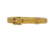 15th century engraved gold buckle ring berganza hatton garden