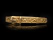 15th century engraved gold buckle ring, circa 1500. Hatton garden