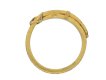 15th century engraved gold buckle ring berganza hatton garden