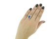 Art Deco Ceylon sapphire and diamond ring berganza hatton garden