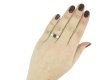 Burmese sapphire diamond three stone ring berganza hatton garden