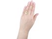 Diamond cocktail ring, French, circa 1940.