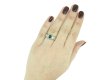 Art Deco Colombian emerald diamond ring berganza hatton garden