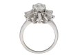 Vintage diamond coronet cluster ring berganza hatton garden