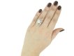 Vintage diamond coronet cluster ring berganza hatton garden