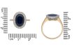 Edwardian sapphire diamond cluster ring berganza hatton garden