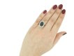 Edwardian sapphire diamond cluster ring berganza hatton garden
