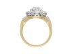 edwardian diamond coronet cluster ring, circa 1915. hatton garden