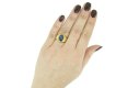 Monture Cartier Burmese sapphire ring berganza hatton garden