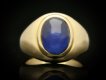 Monture Cartier Burmese sapphire ring, circa 1970. 