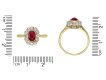 Edwardian Burmese ruby and diamond ring berganza hatton garden