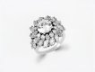 Diamond cluster ring hatton garden